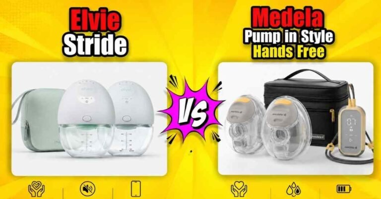 Elvie Stride vs Medela Pump in Style Hands Free