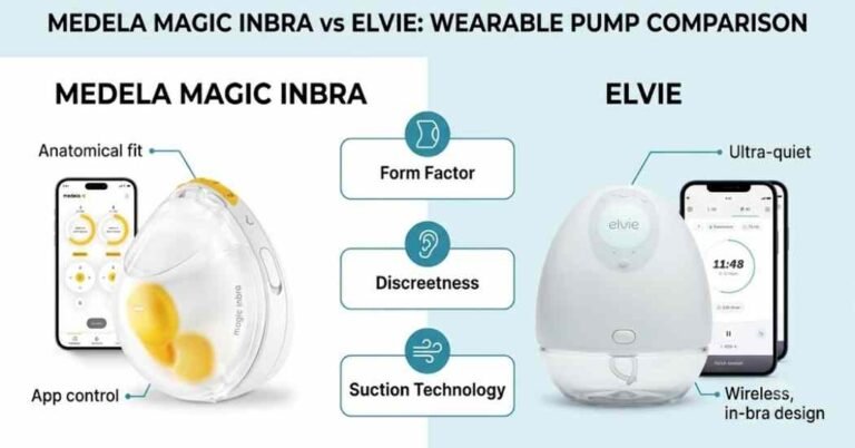 Medela Magic Inbra vs Elvie