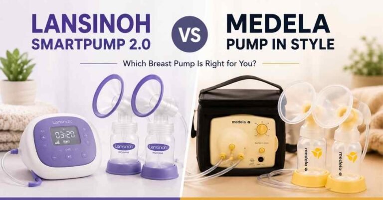 Lansinoh Smartpump 2.0 vs Medela Pump in Style