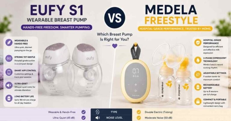 Eufy S1 vs Medela Freestyle