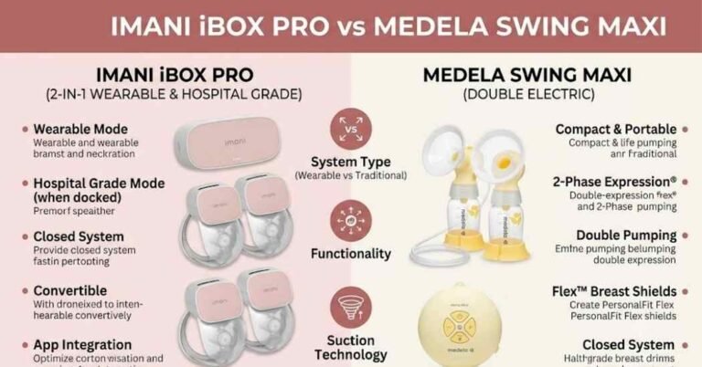 Imani iBox Pro vs Medela Swing Maxi: In-Depth Comparison