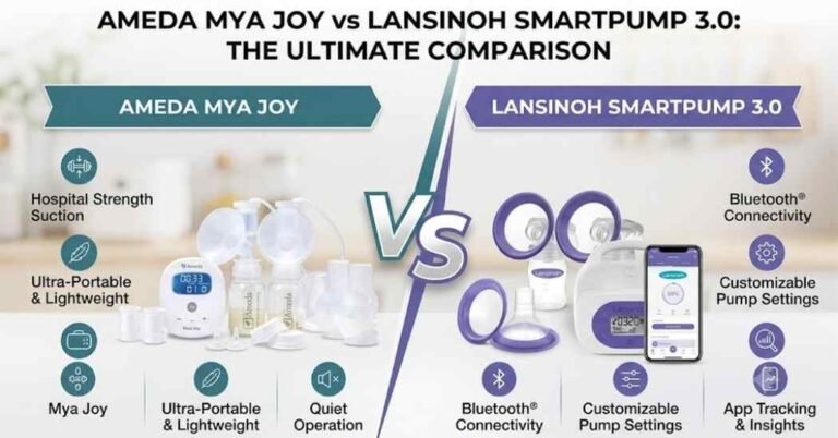 Ameda Mya Joy vs Lansinoh Smartpump 3.0