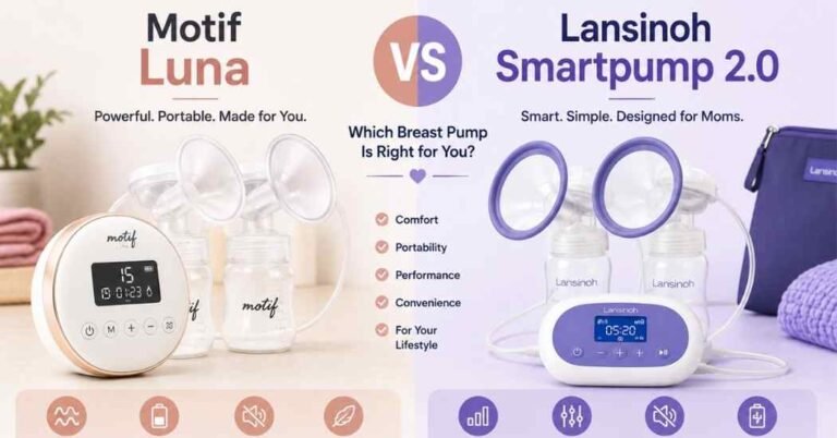 Motif Luna vs Lansinoh Smartpump 2.0