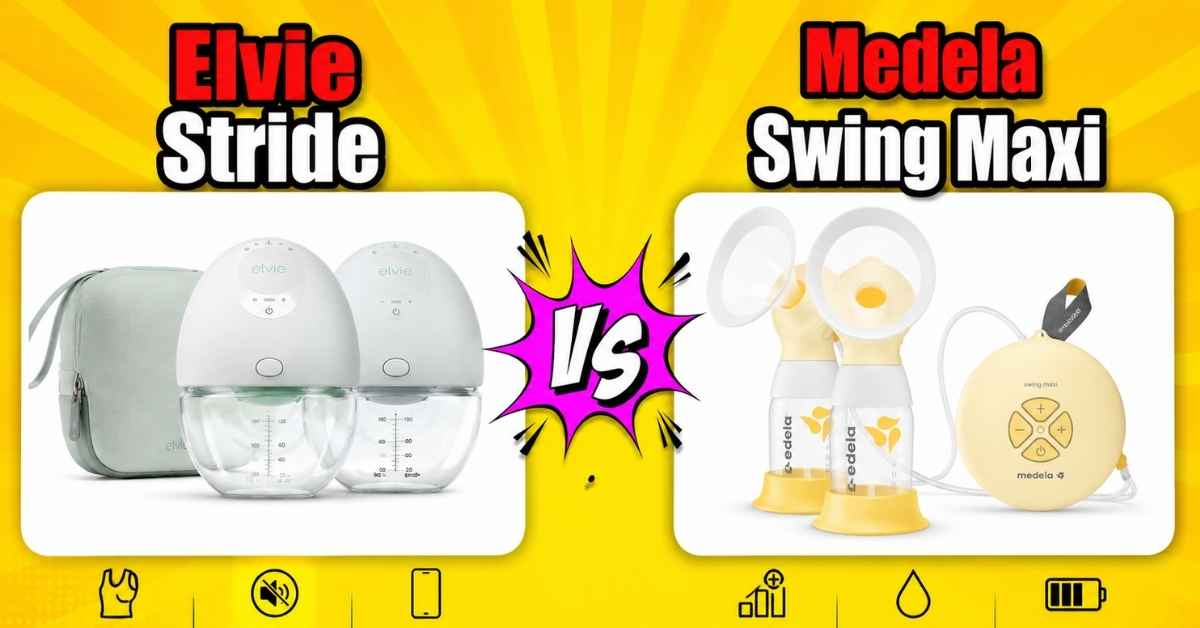 Elvie Stride vs Medela Swing Maxi