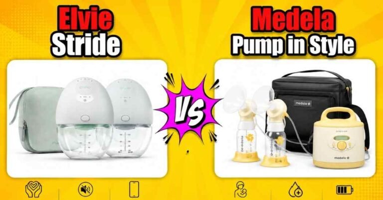 Elvie Stride vs Medela Pump in Style