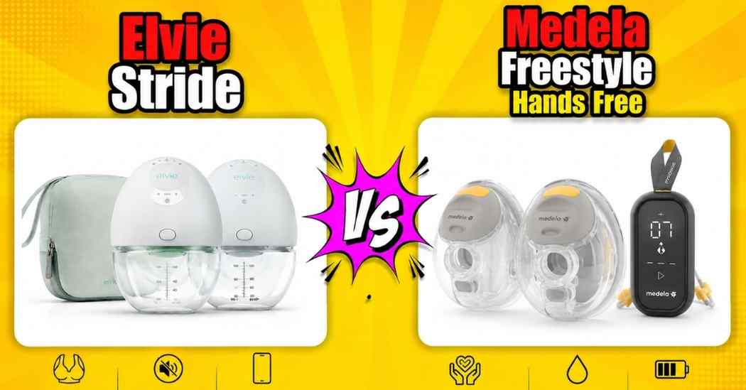 Elvie Stride vs Medela Freestyle Hands Free