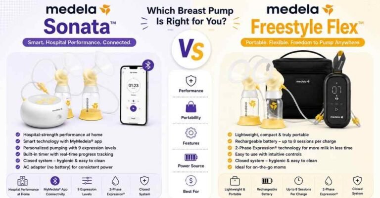 Medela Sonata vs Freestyle Flex