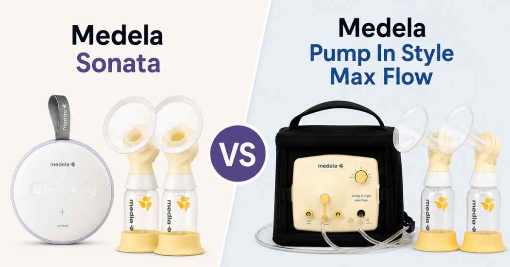 Medela Sonata vs Pump In Style Max Flow