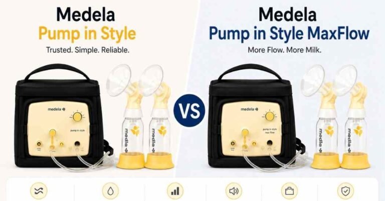 Medela Pump in Style vs Pump in Style MaxFlow