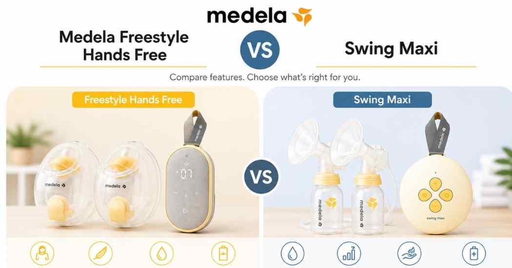 Medela Freestyle Hands Free vs Swing Maxi