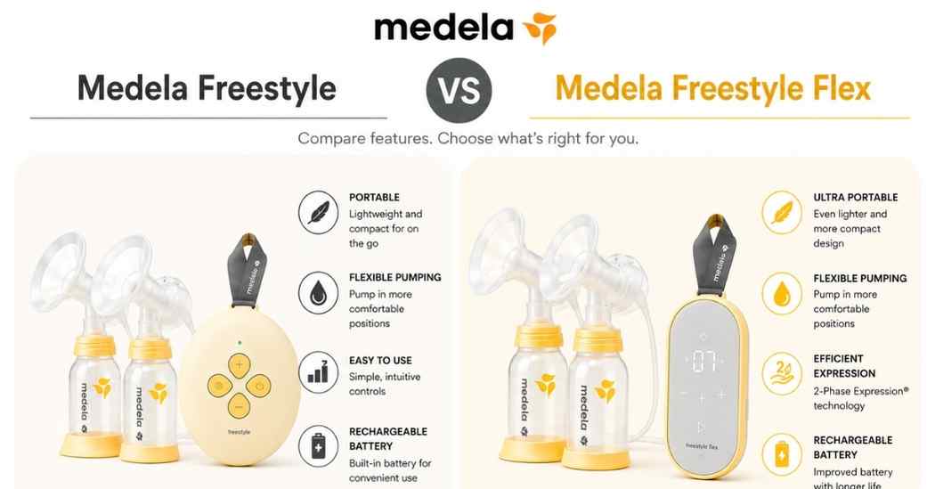 Medela Freestyle vs Freestyle Flex