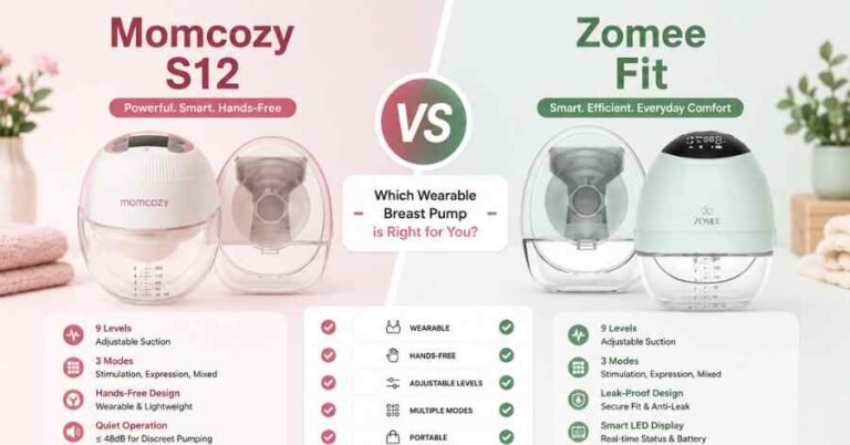Momcozy S12 vs Zomee Fit