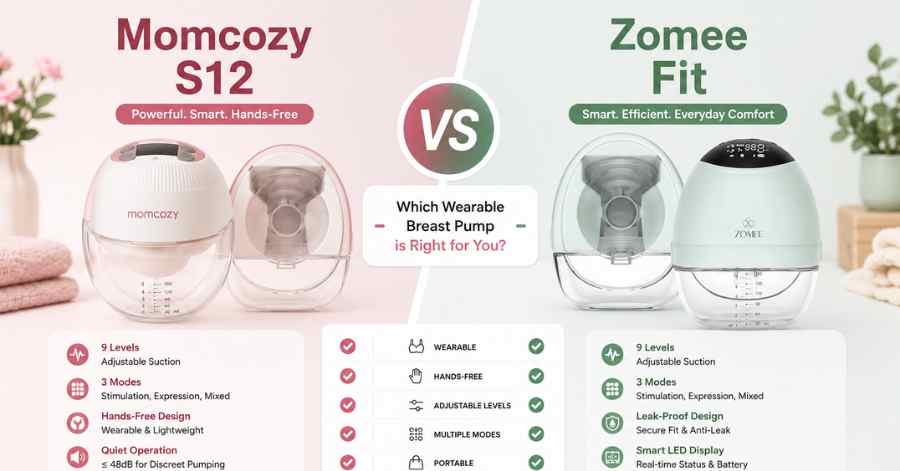 Momcozy S12 vs Zomee Fit