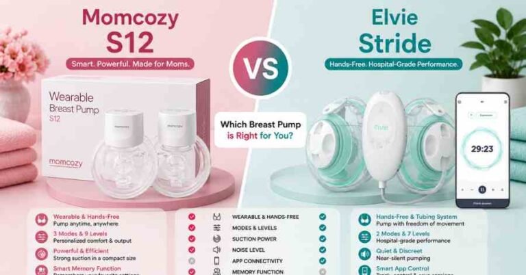 Momcozy S12 vs Elvie Stride