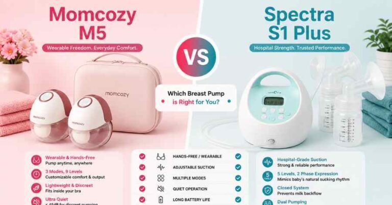 Momcozy M5 vs Spectra S1 Plus