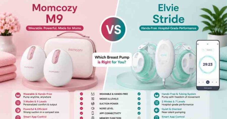Momcozy M9 vs Elvie Stride