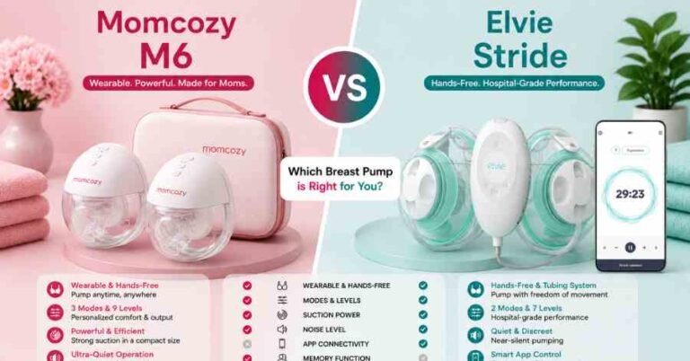 Momcozy M6 vs Elvie Stride