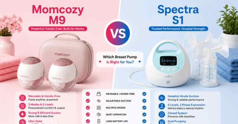 Momcozy M9 vs Spectra S1