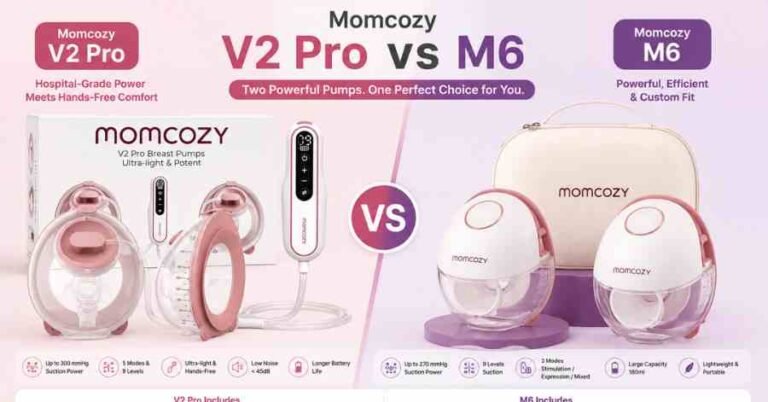 Momcozy V2 Pro vs M6