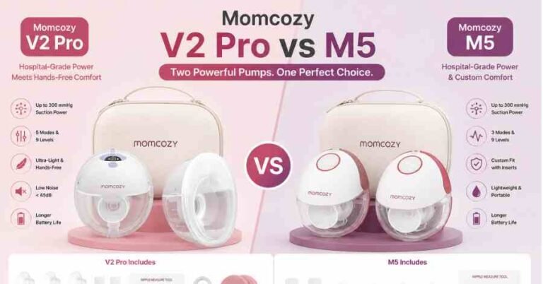 Momcozy V2 Pro vs M5
