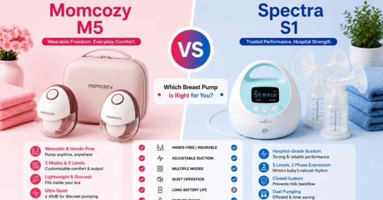 Momcozy M5 vs Spectra S1
