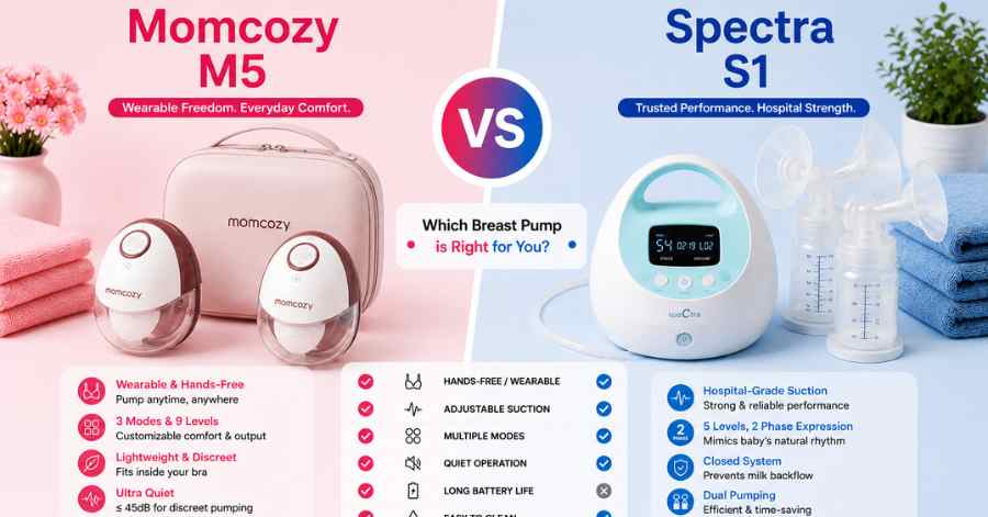 Momcozy M5 vs Spectra S1