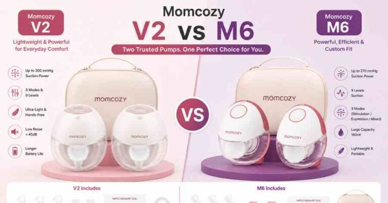 Momcozy V2 vs M6