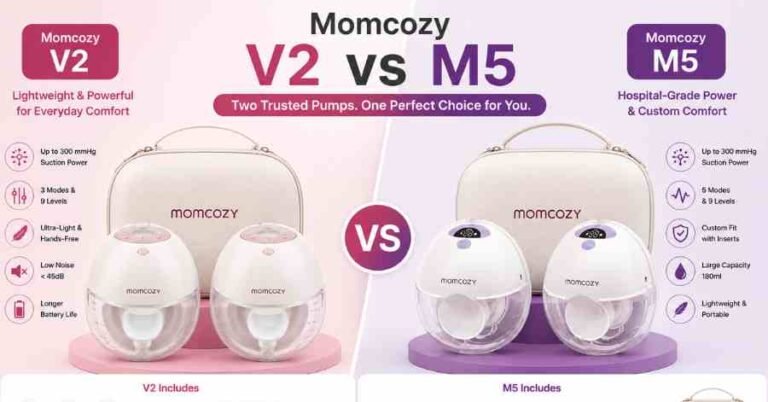 Momcozy V2 vs M5