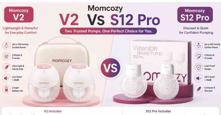 Momcozy V2 vs S12 Pro