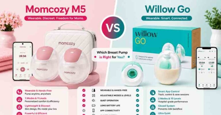 Momcozy M5 vs Willow Go