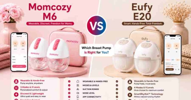 Momcozy M6 vs Eufy E20