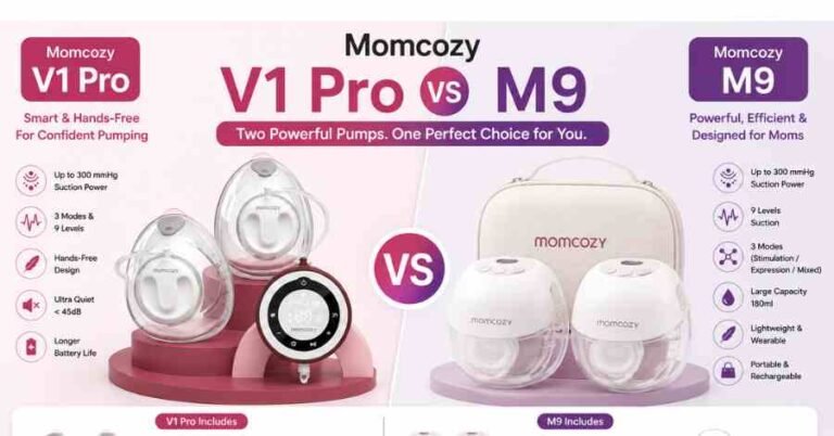 Momcozy V1 Pro vs M9