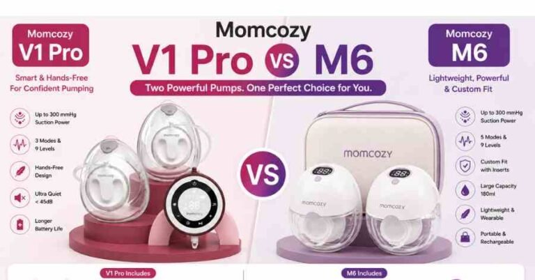 Momcozy V1 Pro vs M6