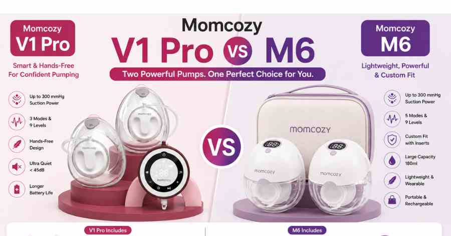 Momcozy V1 Pro vs M6