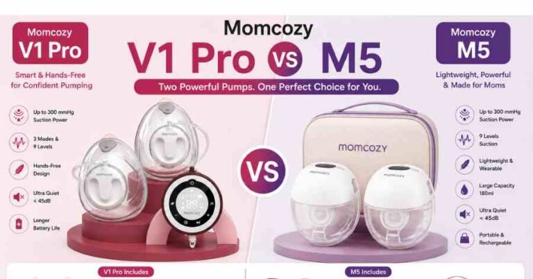 Momcozy V1 Pro vs M5