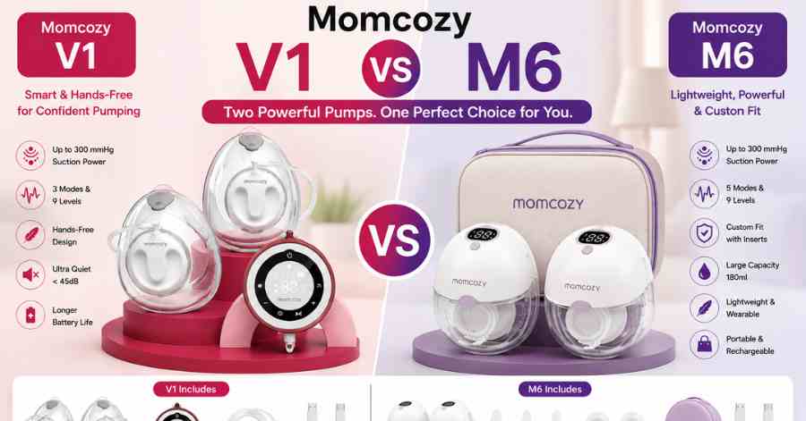 Momcozy V1 vs M6