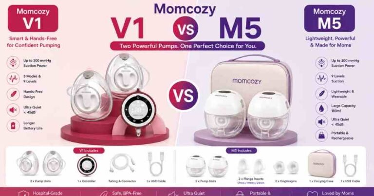 Momcozy V1 vs M5