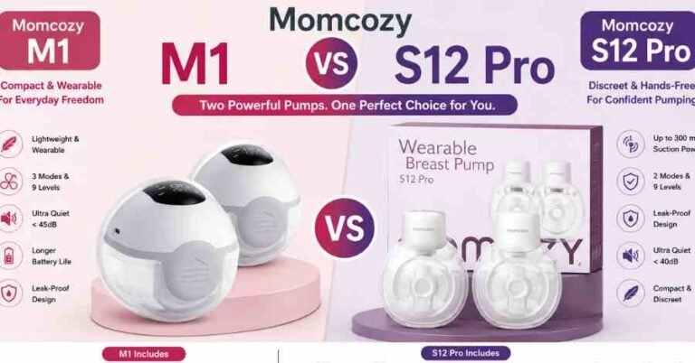 Momcozy M1 vs S12 Pro
