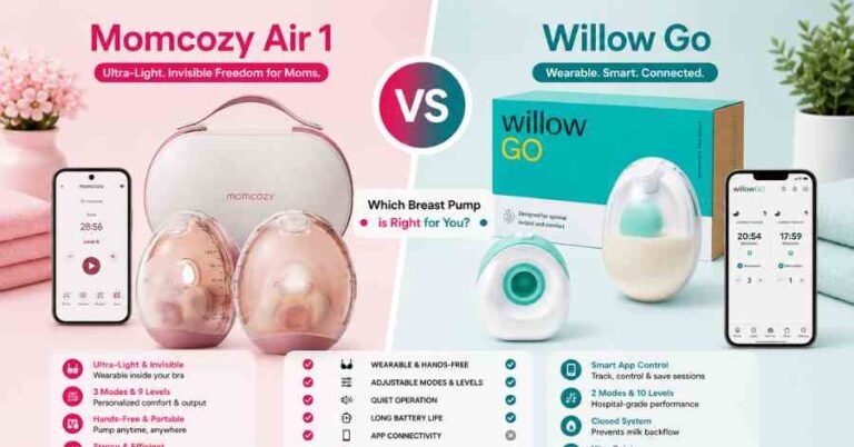 Momcozy Air 1 vs Willow Go