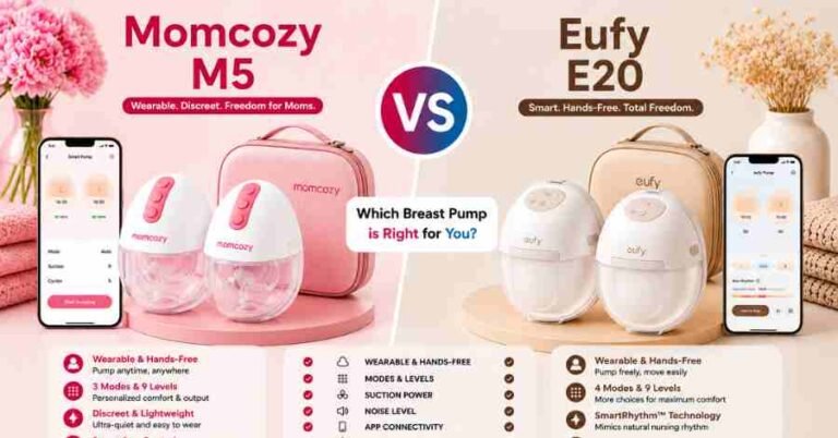 Momcozy M5 vs Eufy E20
