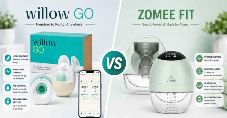 Willow Go vs Zomee Fit