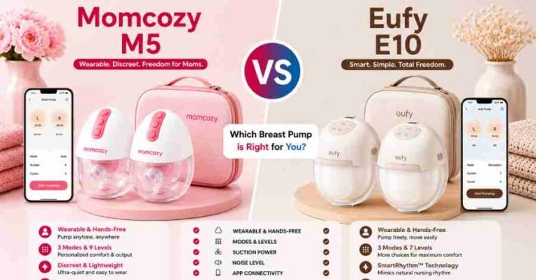 Momcozy M5 vs Eufy E10