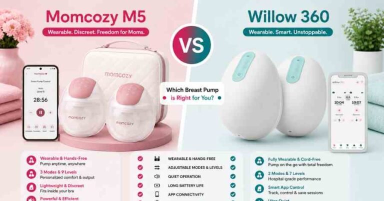 Momcozy M5 vs Willow 360