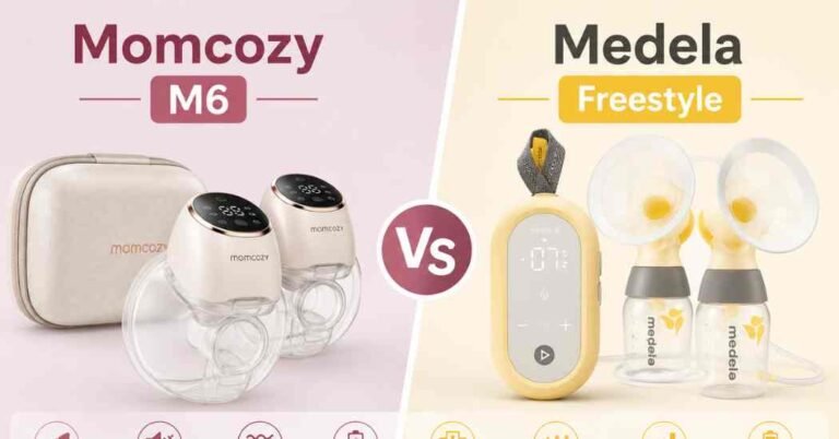 Momcozy M6 vs Medela Freestyle