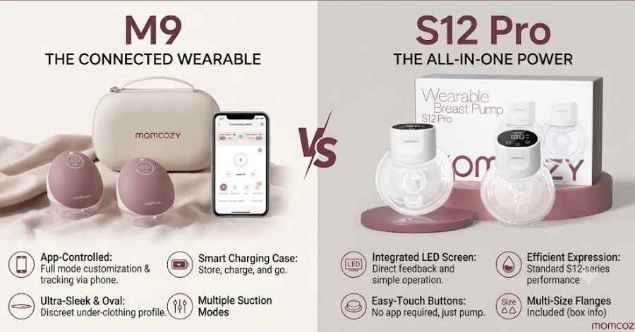 Momcozy M9 vs S12