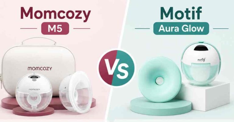 Momcozy M5 vs Motif Aura Glow
