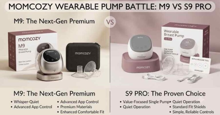 Momcozy M9 vs S9 Pro