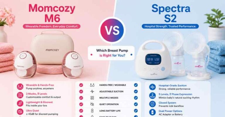 Momcozy M6 vs Spectra S2