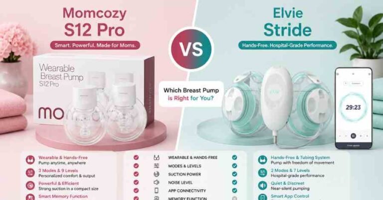 Momcozy S12 Pro vs Elvie Stride