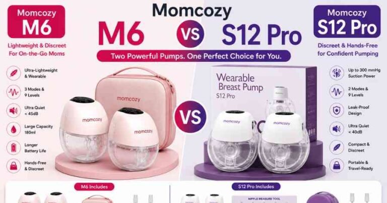 Momcozy M6 vs S12 Pro